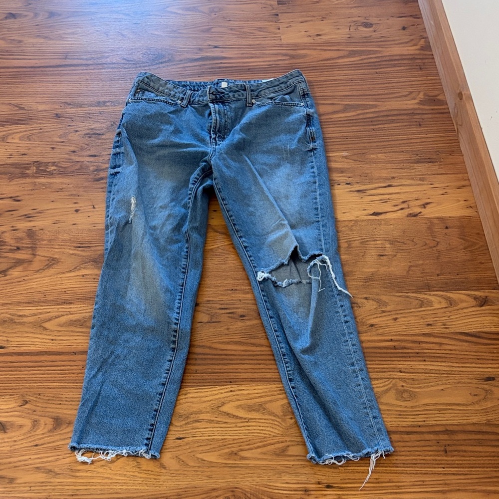 Size 10 Distressed Blue Women's Jeans Marilyn Boyfriend